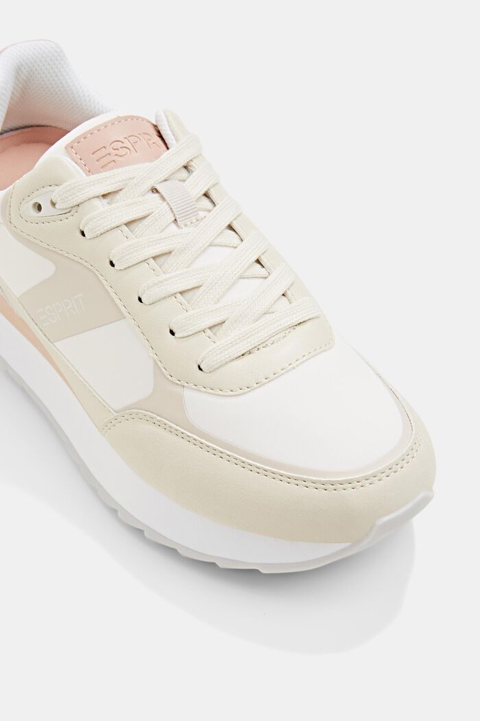Casual Shoes textile, CREAM BEIGE, detail image number 4