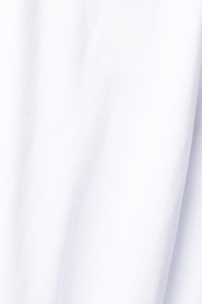 Jersey T-shirt met print op de achterkant, WHITE, detail image number 2