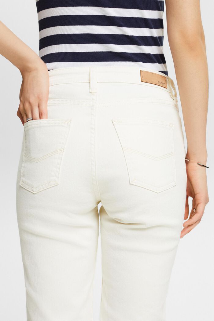 High-rise spijkerbroek Bootcut, OFF WHITE, detail image number 3
