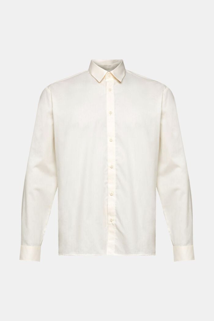 Overhemd van duurzaam katoen, OFF WHITE, detail image number 6