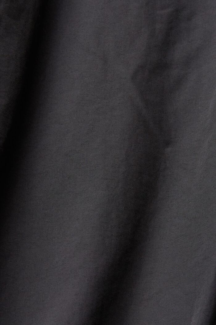 Gewatteerde jas met opstaande kraag, BLACK, detail image number 5