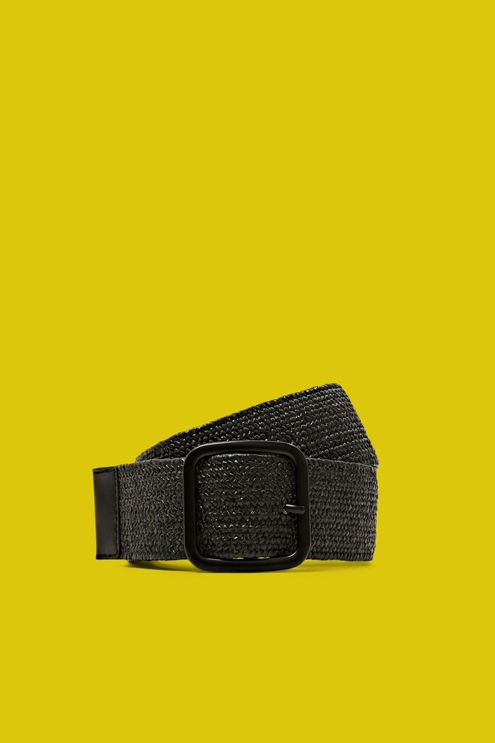 Belts non-leather, BLACK, detail image number 0