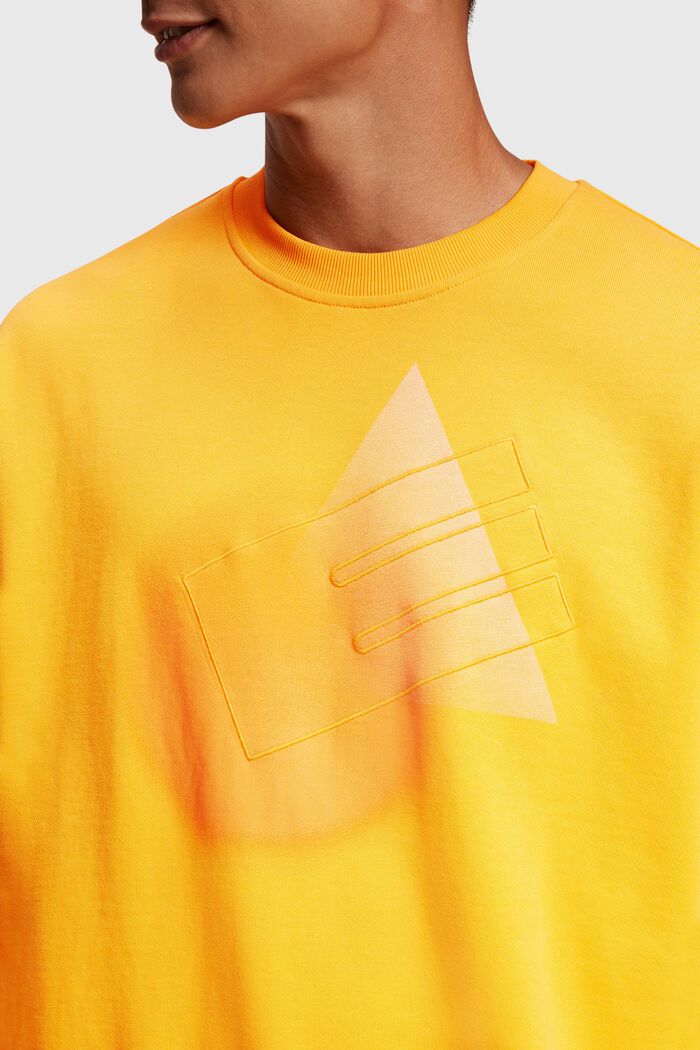 Sweatshirt met grafische print Yagi Archive, PEACH, detail image number 1