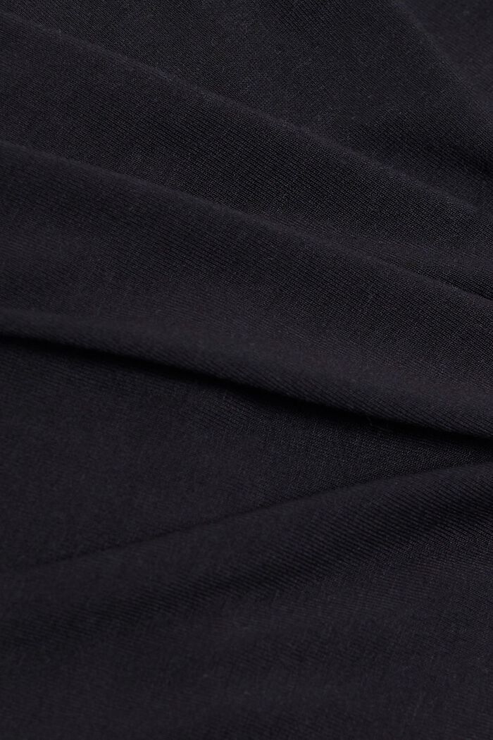 Pyjamaset met hartjesprint, BLACK, detail image number 5