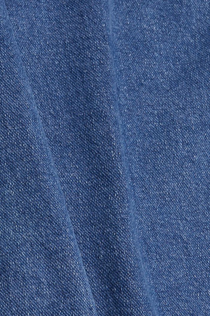 Bootcut jeans met opgestikte zakken, BLUE MEDIUM WASHED, detail image number 4