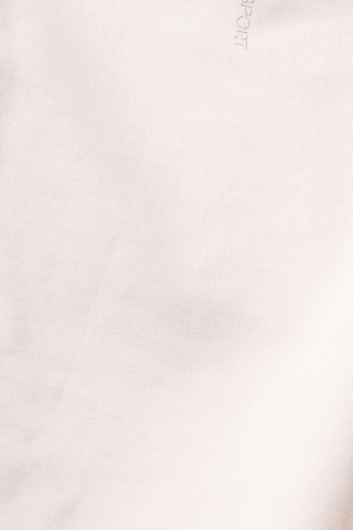 Gerecycled: cropped sweatshirt, LIGHT ROSE, detail image number 4