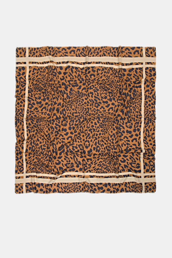 Gerecycled: sjaal met luipaardlook, BARK, detail image number 3