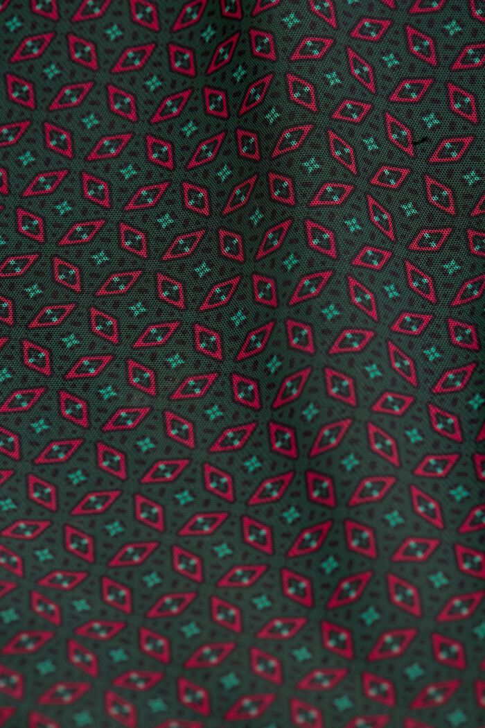 Midi-jurk met print, DARK GREEN, detail image number 4