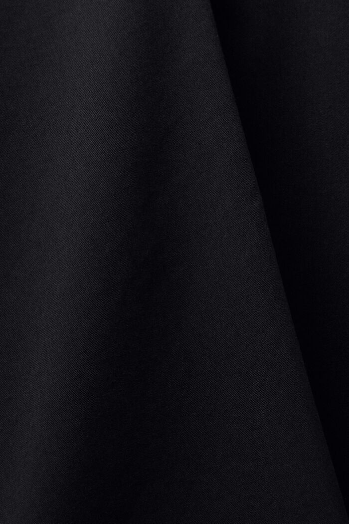Oversized overhemd met buttondownkraag, BLACK, detail image number 6