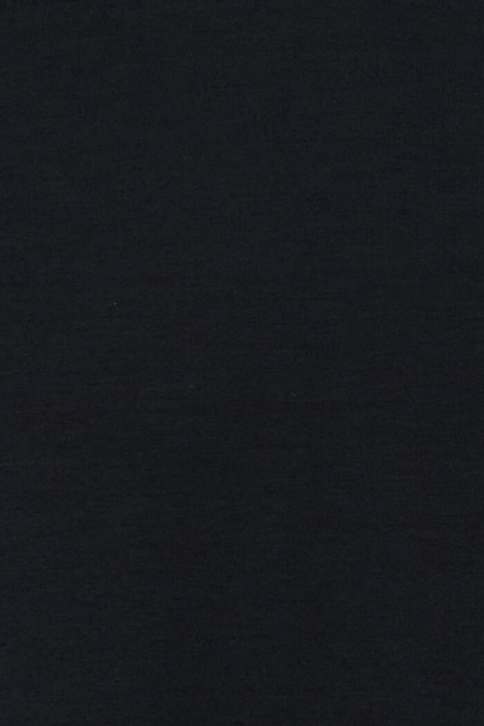 Jersey rok met band onder de buik, LENZING™ ECOVERO™, BLACK, detail image number 2