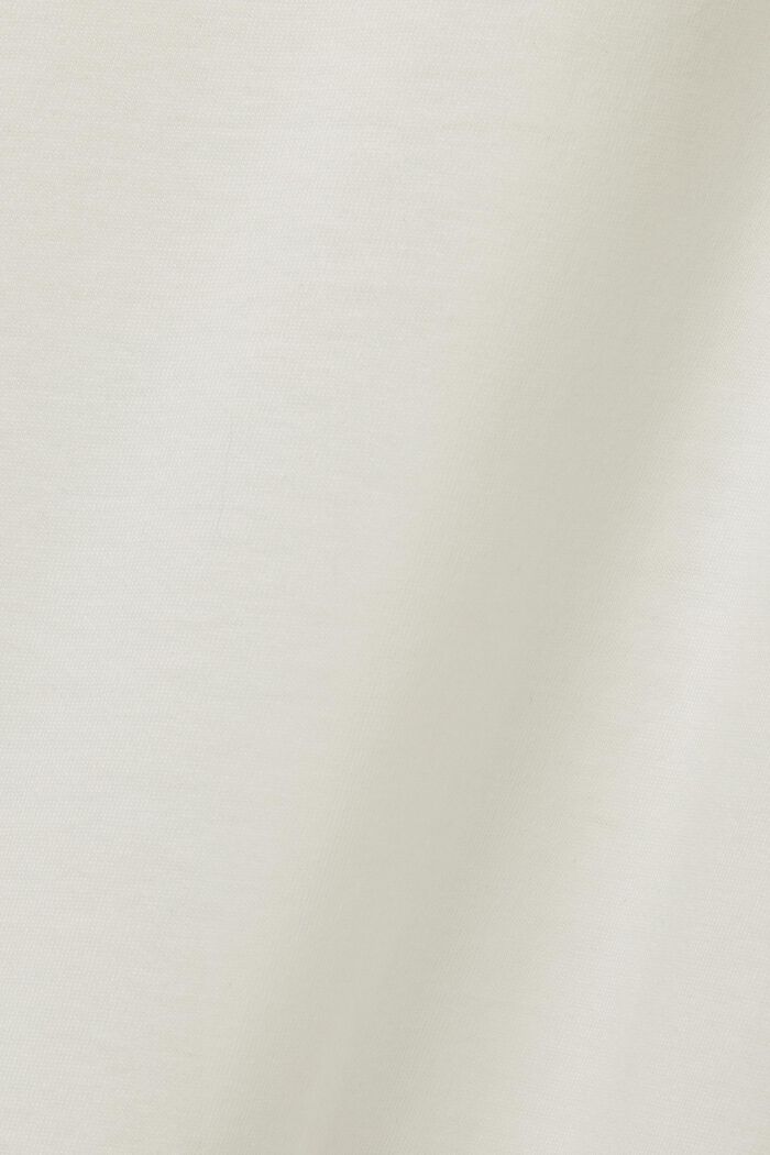 Uniseks logo-sweatbroek van katoenen fleece, OFF WHITE, detail image number 5