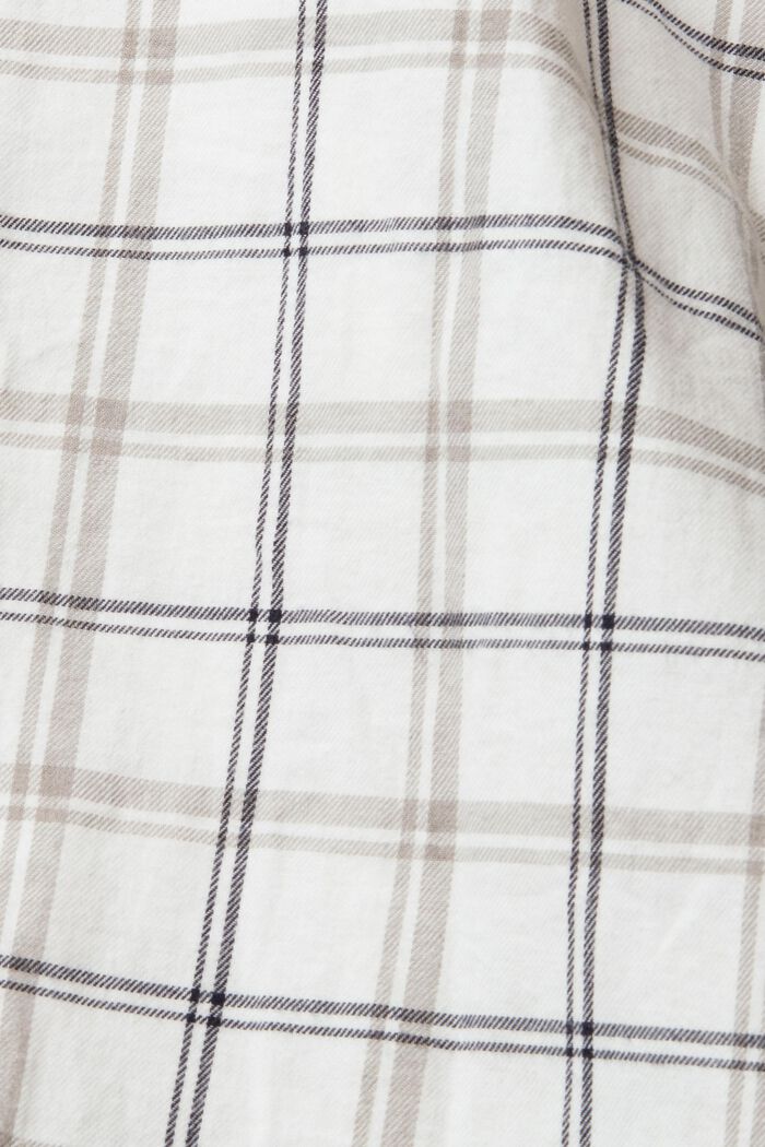Geruit overhemd, OFF WHITE, detail image number 5