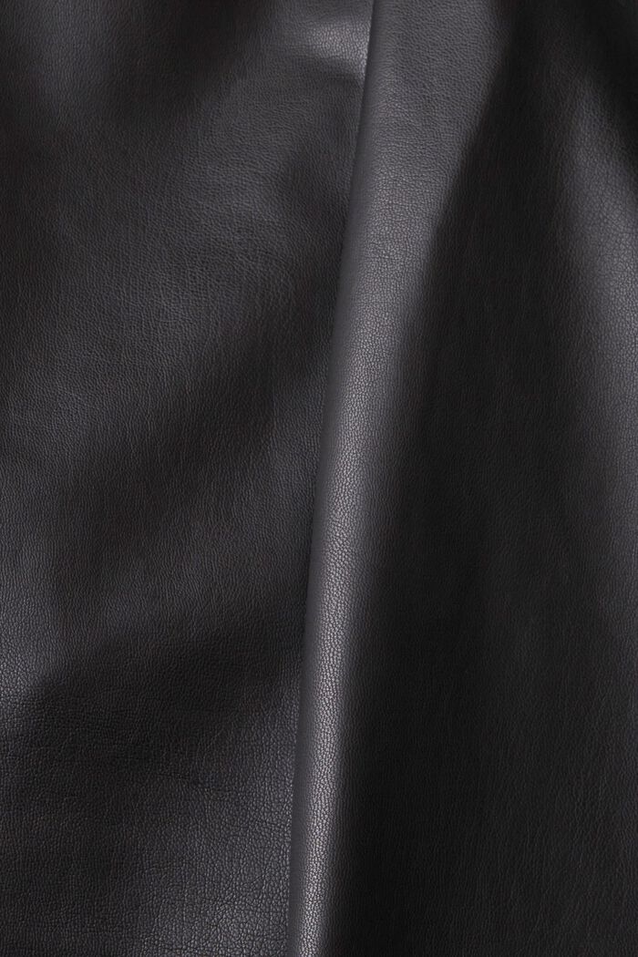 CURVY legging van imitatieleer, BLACK, detail image number 1