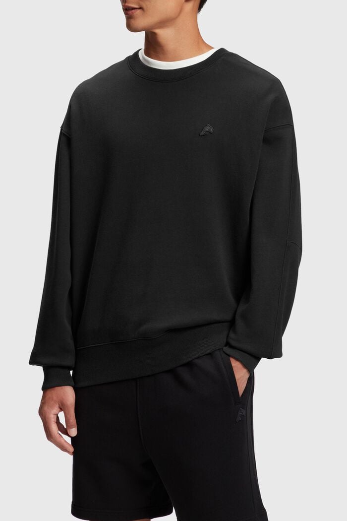 Sweatshirt, BLACK, detail image number 0