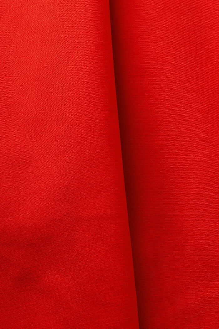 Korte double-breasted trenchcoat, RED, detail image number 5