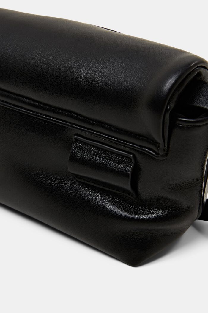Kleine, gewatteerde crossbody bag, BLACK, detail image number 1