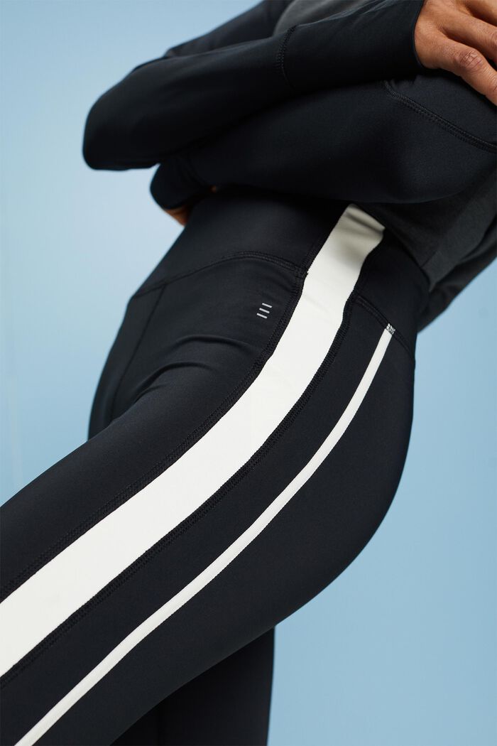 Sportieve legging, E-DRY, BLACK, detail image number 3