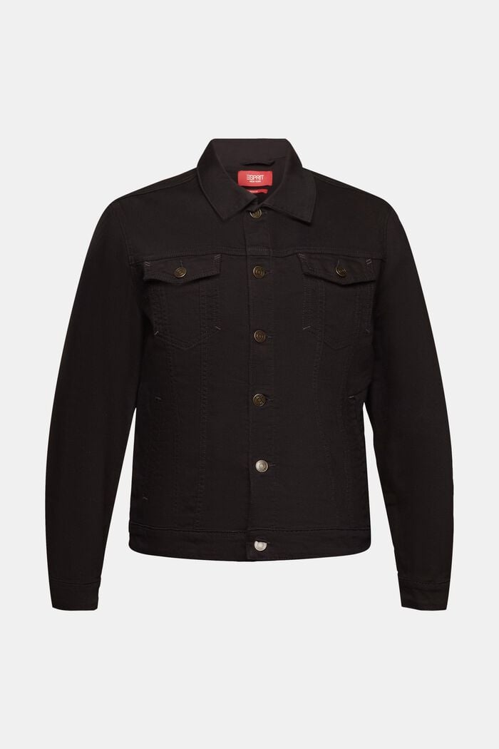 Jackets indoor denim, BLACK RINSE, detail image number 6