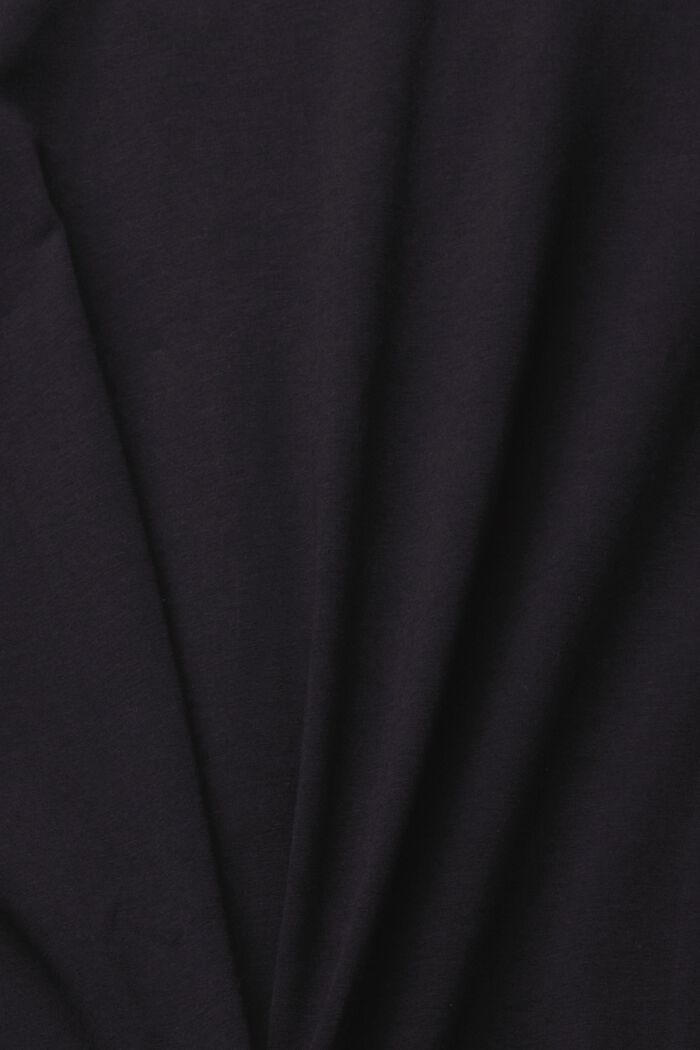 Jersey nachthemd, BLACK, detail image number 1