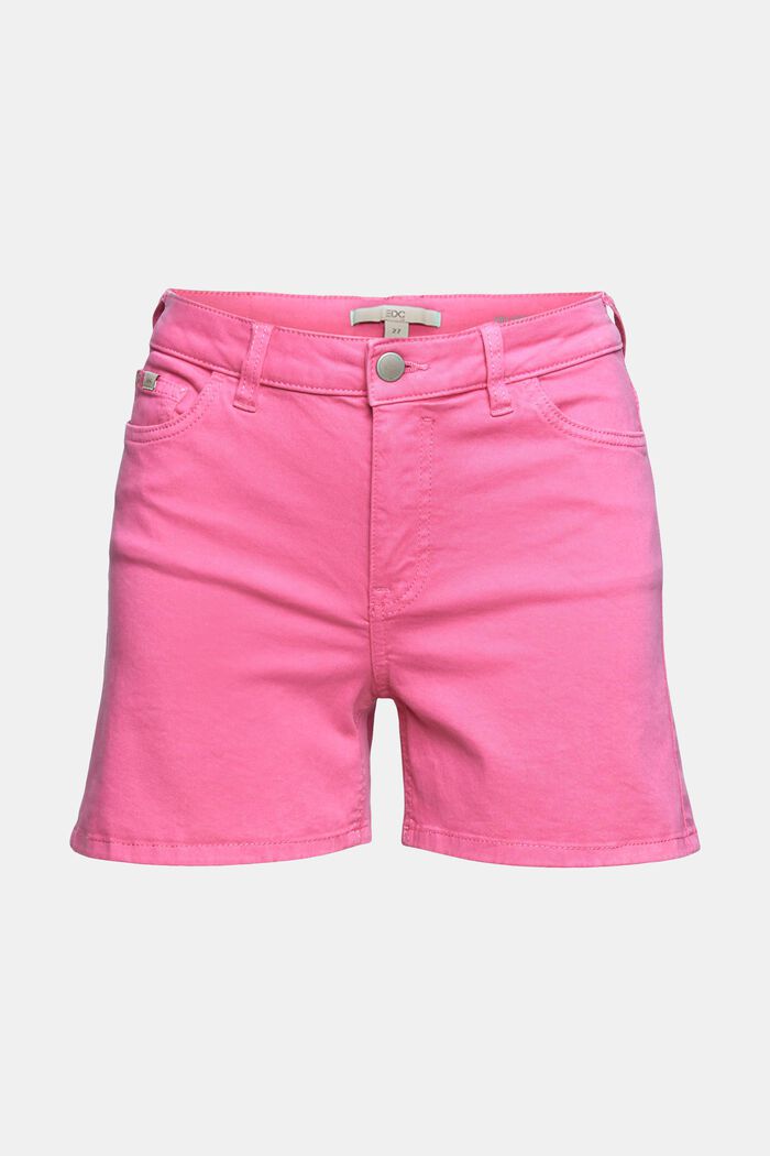 Short met comfortabele stretch, PINK FUCHSIA, overview