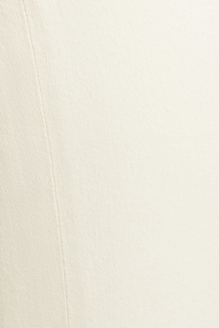 Jeans met middelhoge taille en rechte pijpen, OFF WHITE, detail image number 5