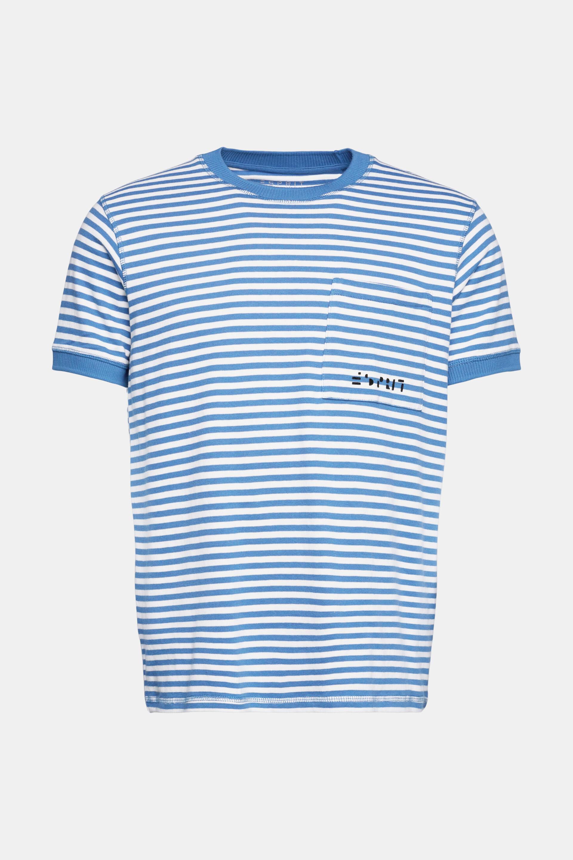 Edc By Esprit Shirt Met Lange Mouwen in het Blauw voor heren Heren Kleding voor voor T-shirts voor Longsleeves 