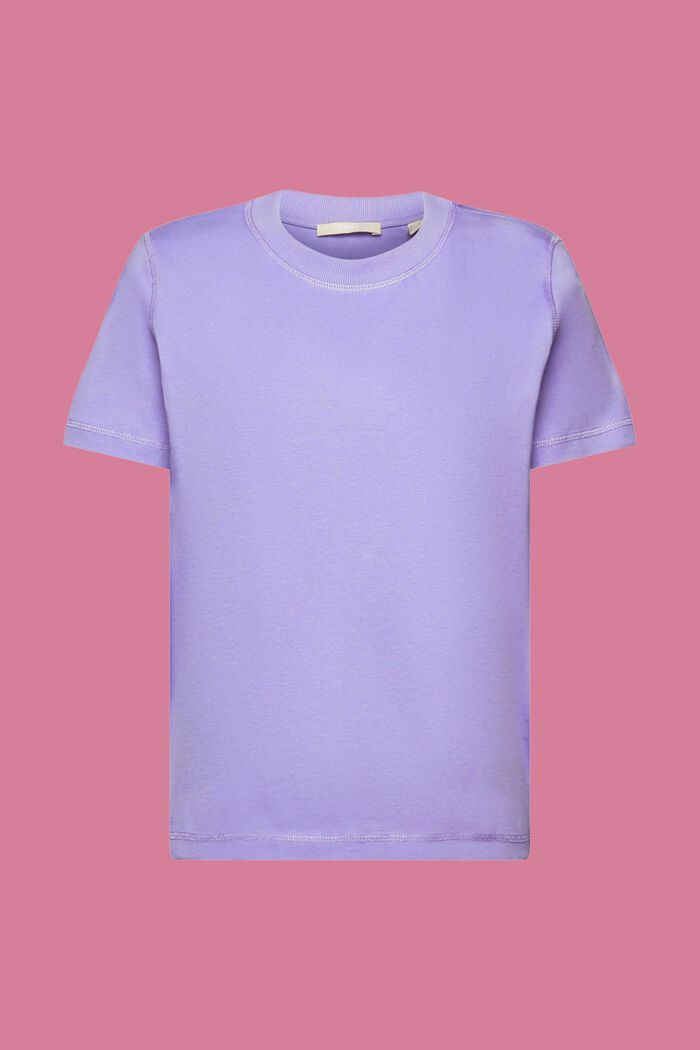 Loose fit T-shirt, 100% katoen, PURPLE, detail image number 7