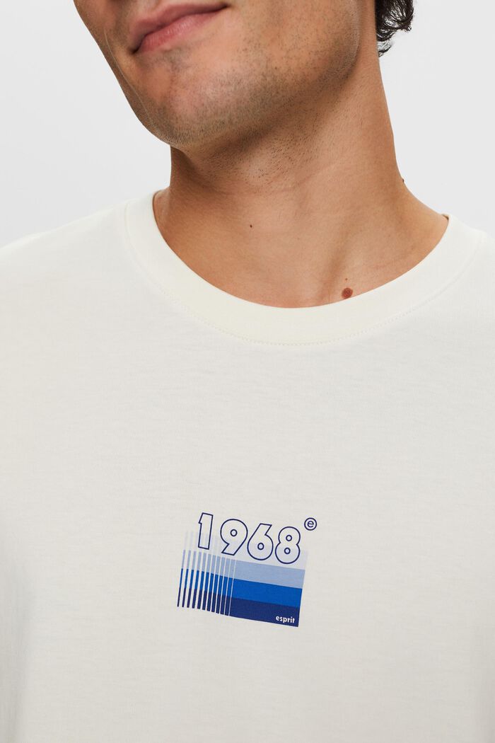 Jersey T-shirt met print, 100% katoen, ICE, detail image number 2