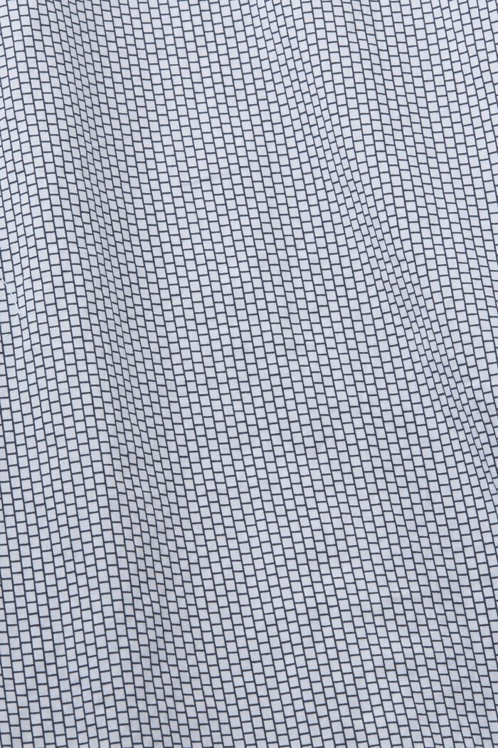 Shirt van katoen-popeline, NAVY, detail image number 4