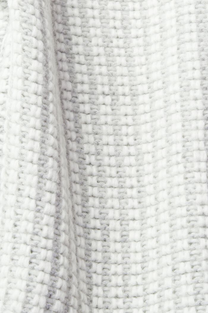 Grofgebreide trui met alpaca, ICE, detail image number 5