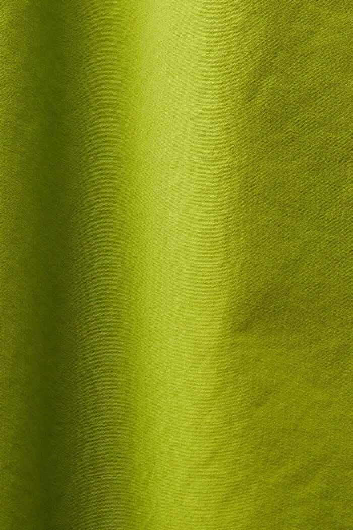 Shirt van katoen-popeline, LEAF GREEN, detail image number 5