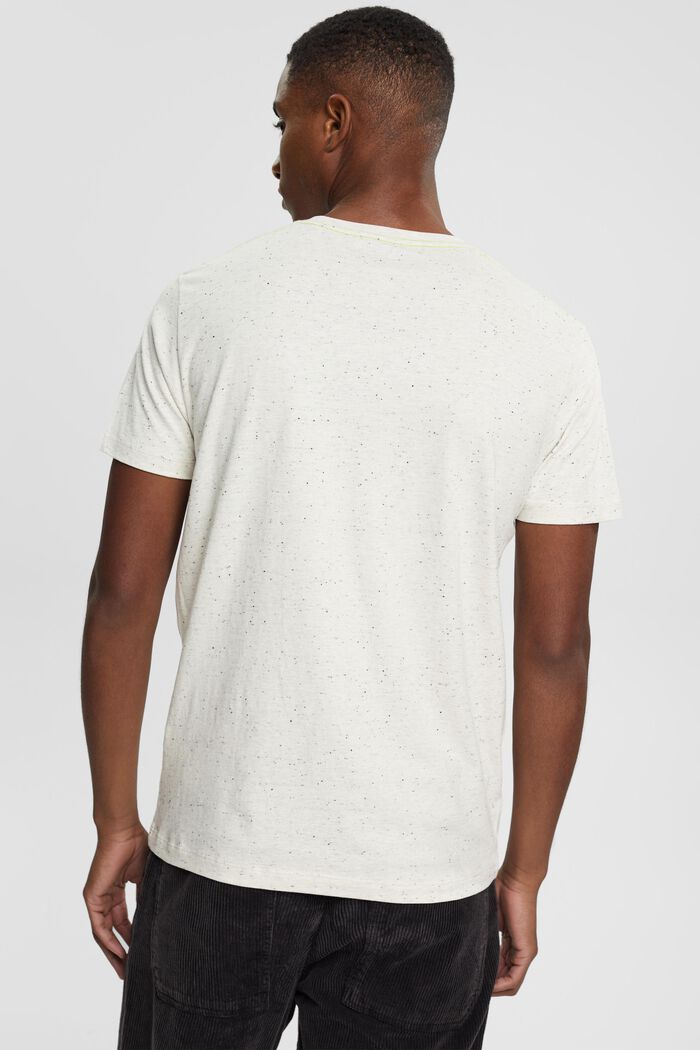 Gevlekt jersey T-shirt, WHITE, detail image number 3
