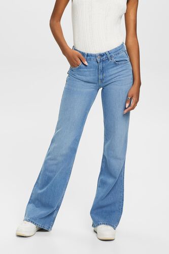 Denim Mid-rise retro uitlopende jeans