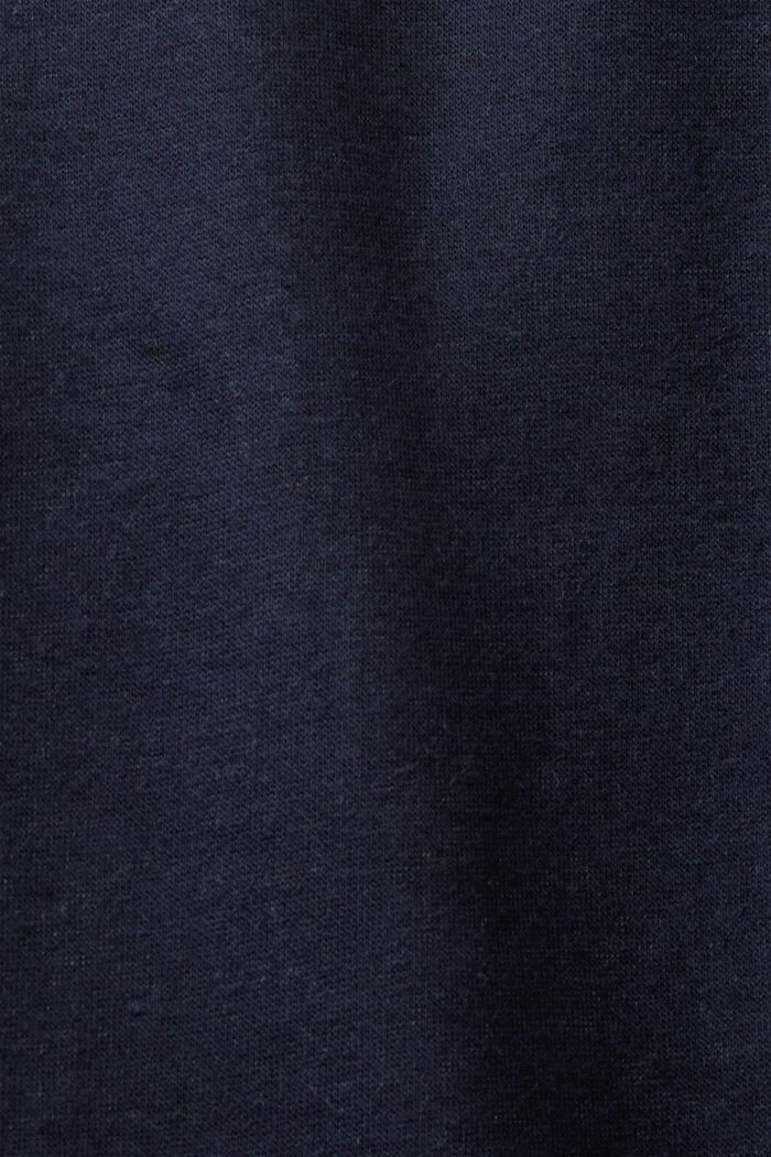 Polo-sweatshirt met lange mouwen, NAVY, detail image number 5
