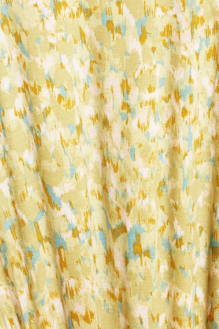 Jersey kimono met motief, LENZING™ ECOVERO™, PISTACHIO GREEN, detail image number 5