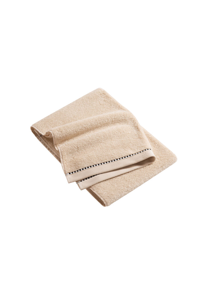 Met TENCEL™: handdoekenlijn van badstof, SAND, detail image number 3