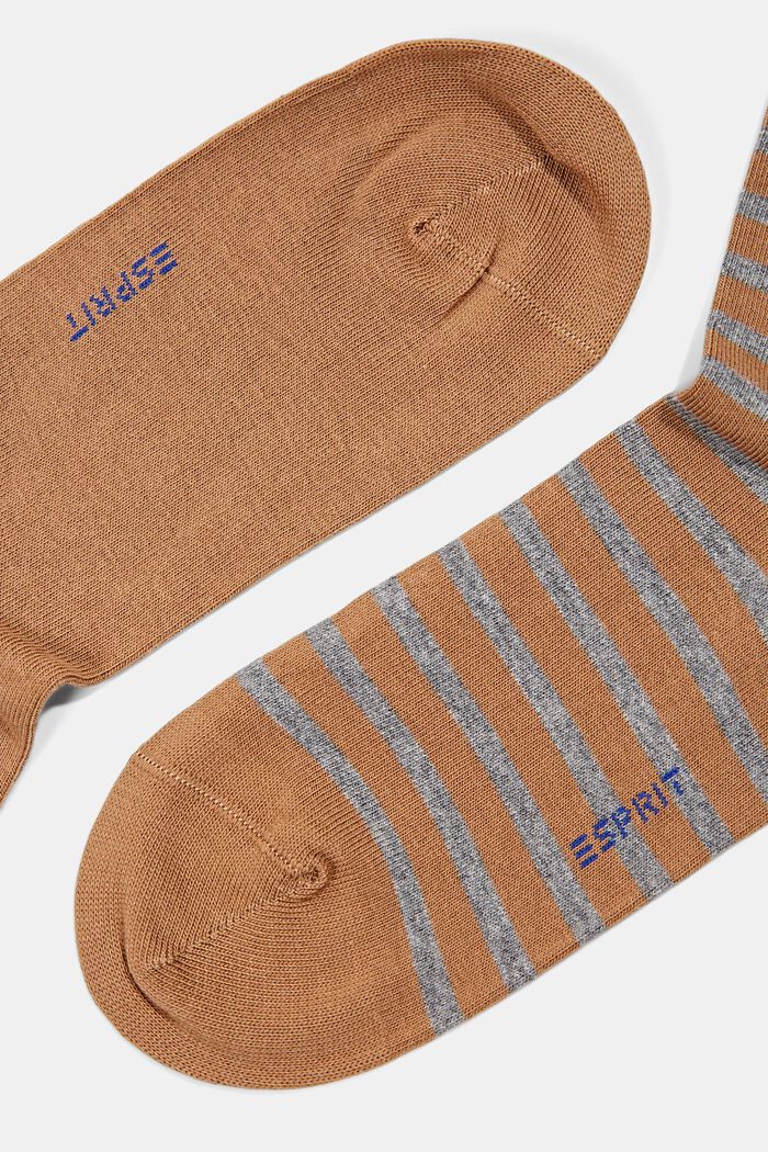 2 paar grofgebreide sokken, SIENNA, detail image number 1