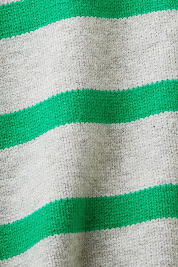 Trui met hoodie, LIGHT GREY/GREEN, detail image number 5