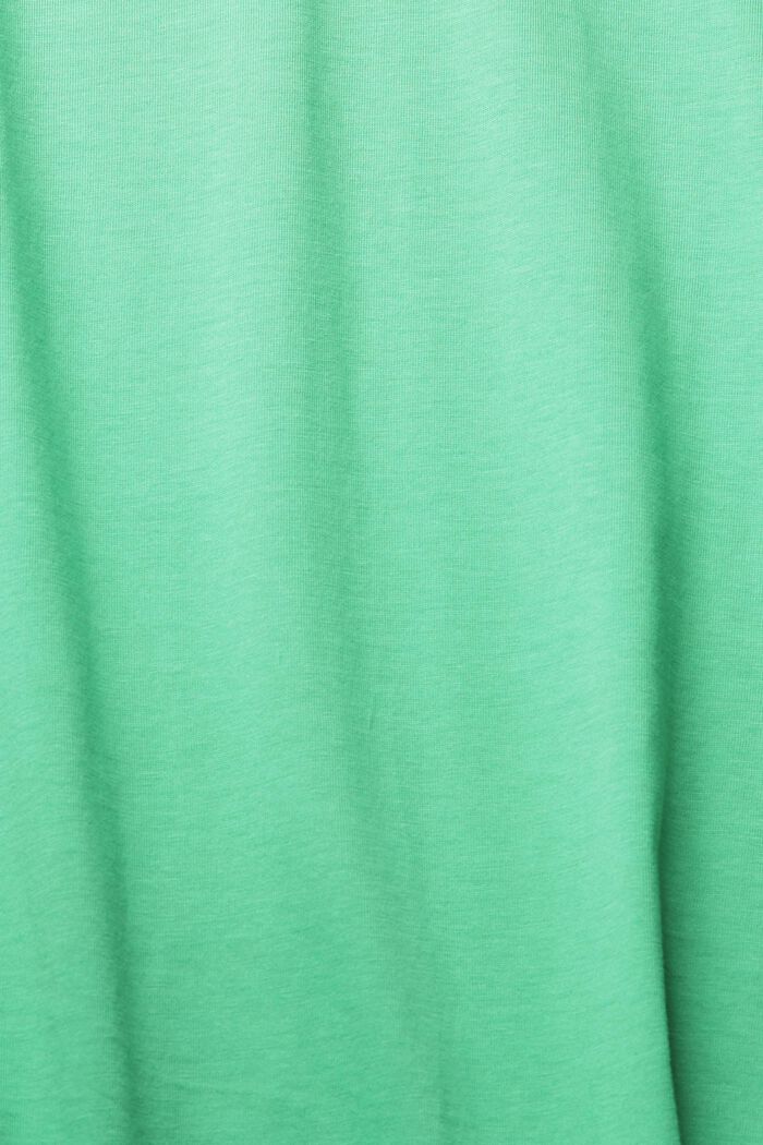 Jersey T-shirt, 100% katoen, GREEN, detail image number 1