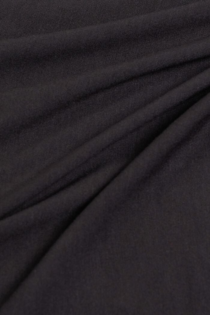 Pyjama met kant, LENZING™ ECOVERO™, BLACK, detail image number 4