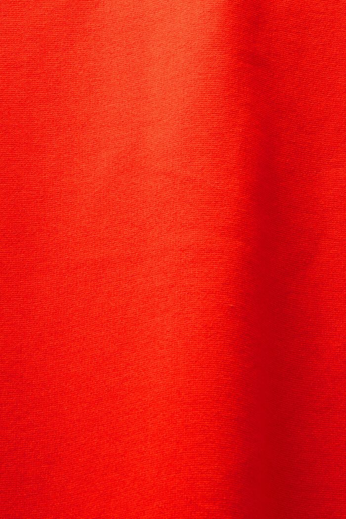 Mouwloze punto mini-jurk, RED, detail image number 6