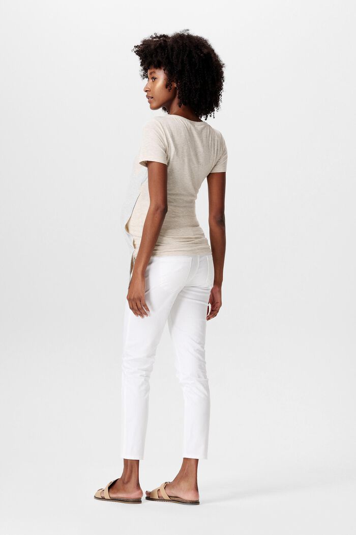 MATERNITY under-the-bump-broek, BRIGHT WHITE, detail image number 2