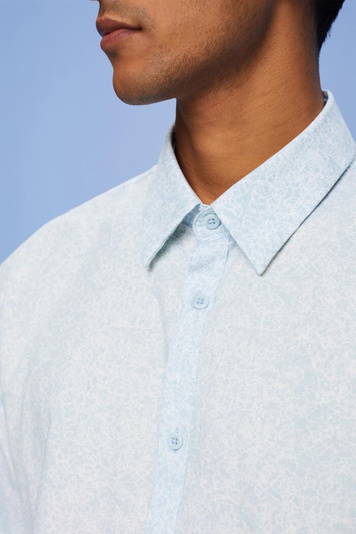 Shirt met motief, 100% katoen, LIGHT BLUE LAVENDER, detail image number 2