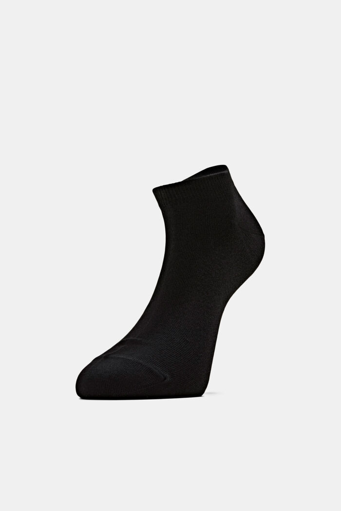 Set van 2 paar sokken, organic cotton, BLACK, detail image number 0