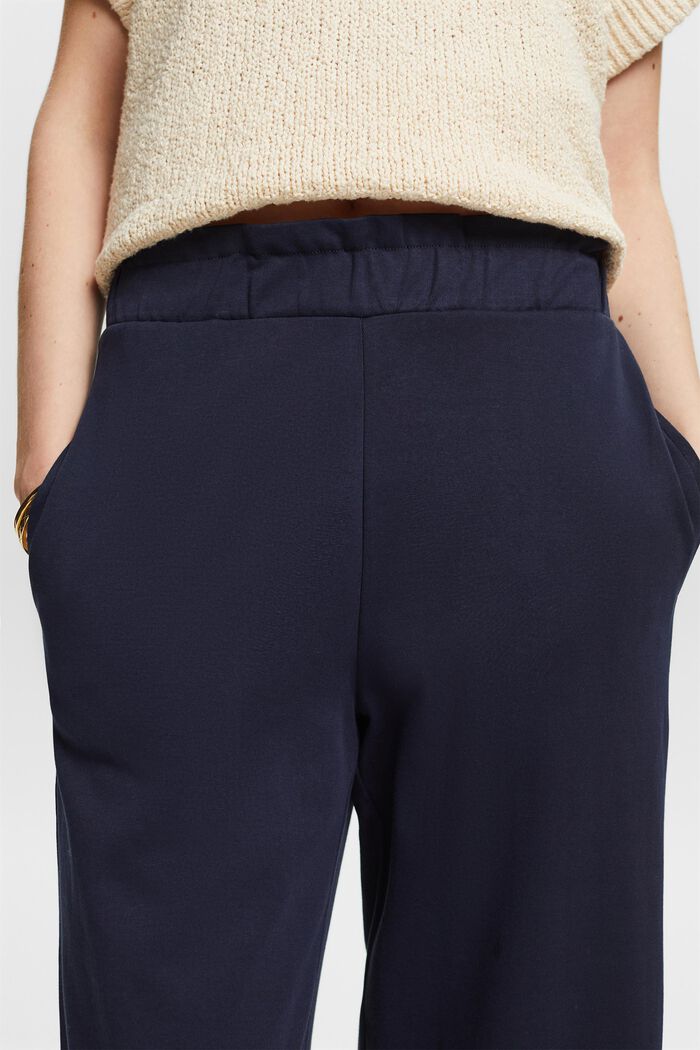 Cropped culotte, NAVY, detail image number 4