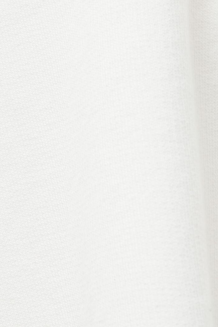 Sweathoodie met borduursel, OFF WHITE, detail image number 4