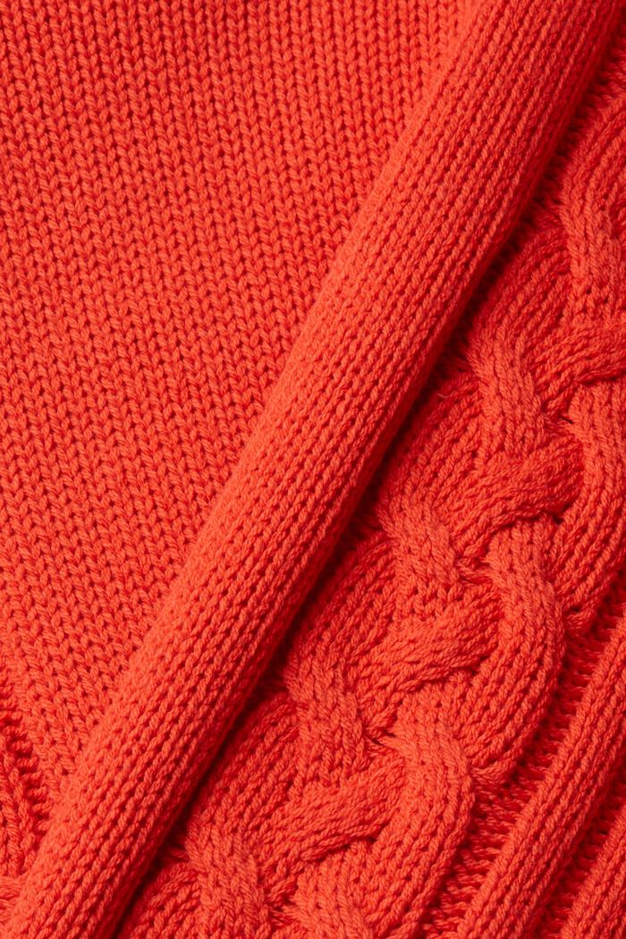 Gestreepte sweater, RED, detail image number 1