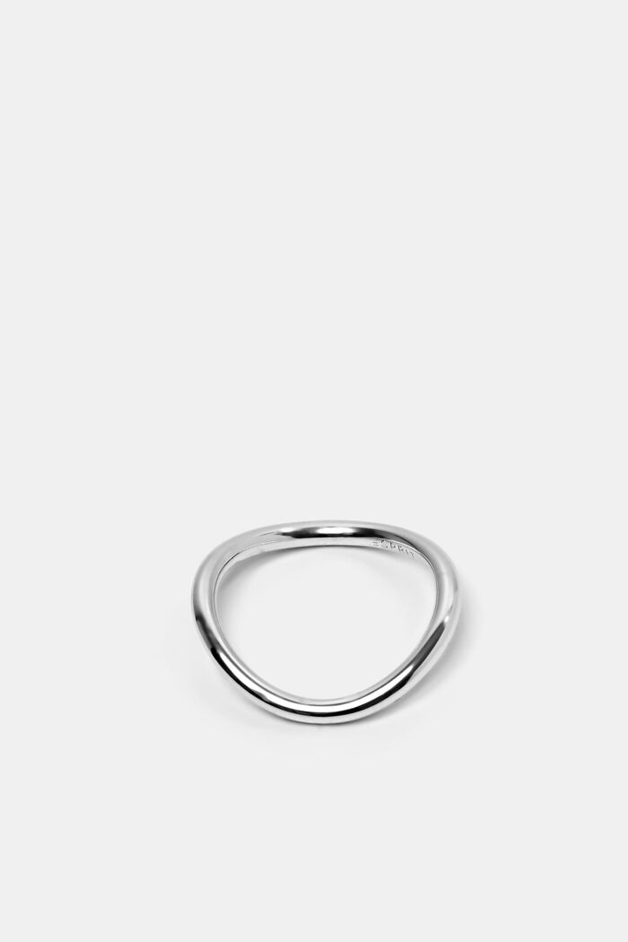 Golvende ring van sterlingzilver, SILVER, detail image number 0
