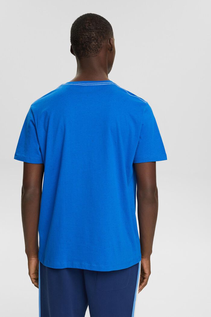 Gevlekt jersey T-shirt, BLUE, detail image number 3