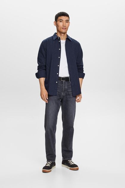 Casual retro jeans met middelhoge taille